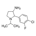 Merck 2-(4-Chloro-3-fluorophenyl)-1-isopropyl-3-pyrrolidinylamine