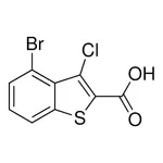 Merck 4-Bromo-3-chloro-1-benzothiophene-2-carboxylic acid