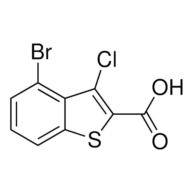 Merck 4-Bromo-3-chloro-1-benzothiophene-2-carboxylic acid