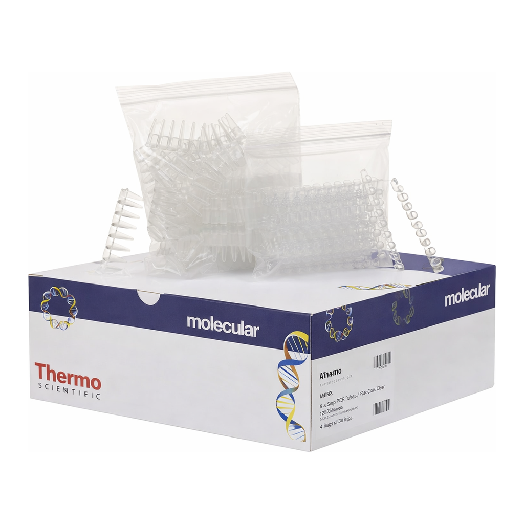 Thermo Fisher Scientific Tubes and Domed Caps, strips of 8, 250 Strips