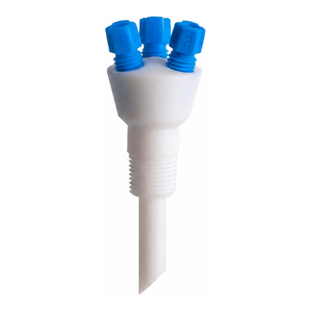 3-in-1 collector, 3x 2.3/3.2 mm OD