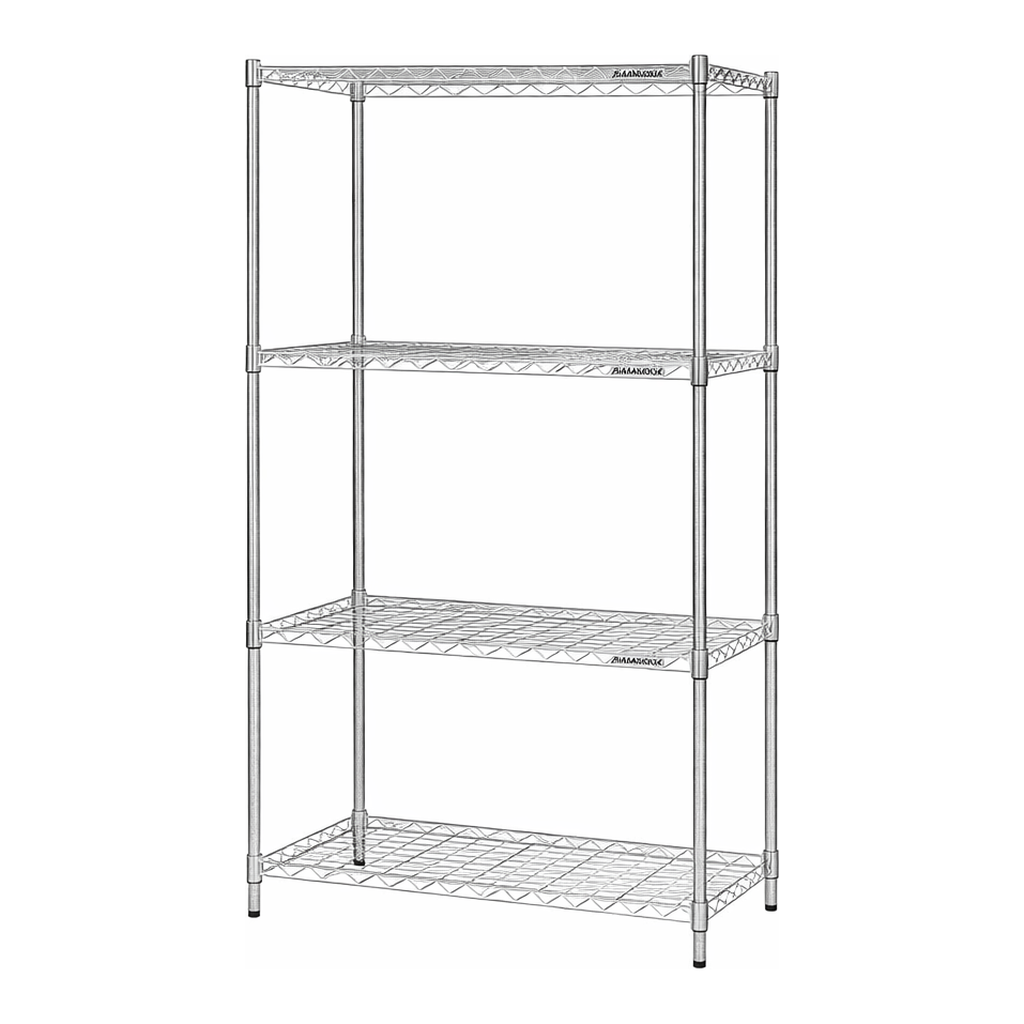 AS ONE EVEN Wire Shelf  Set(Height 1400), 이븐 와이어선반(높이1400타입)