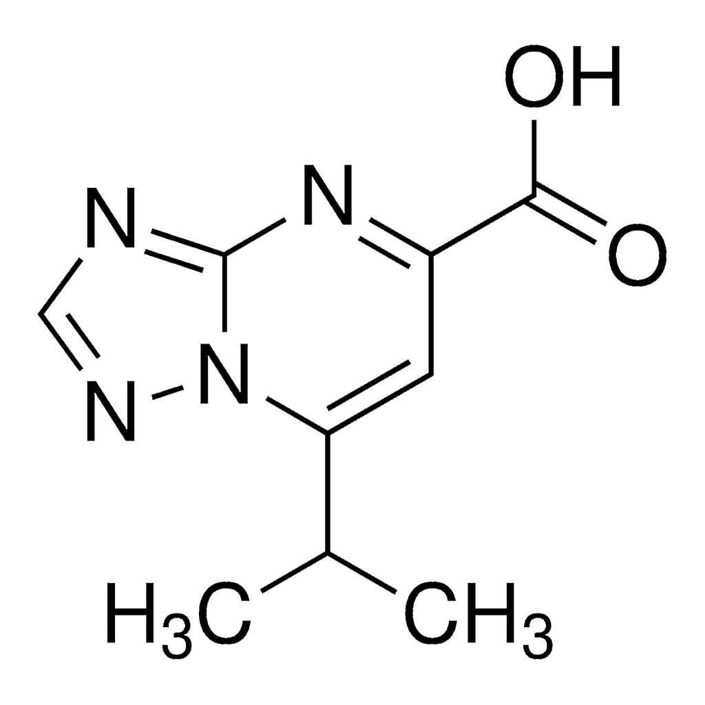 Merck 7-Isopropyl-[1,2,4]triazolo[1,5-a]pyrimidine-5-carboxylic acid