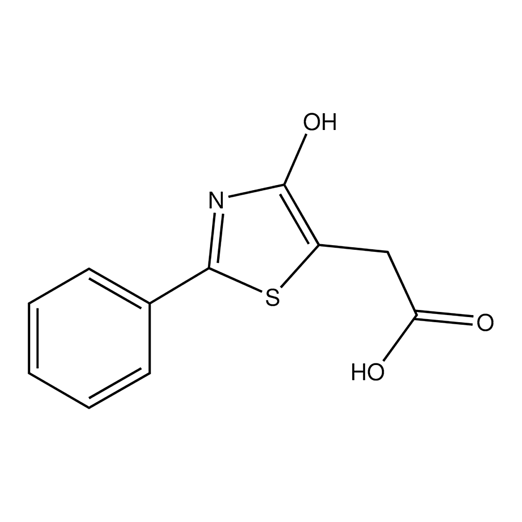 Merck 2-(4-Hydroxy-2-phenyl-1,3-thiazol-5-yl)acetic acid