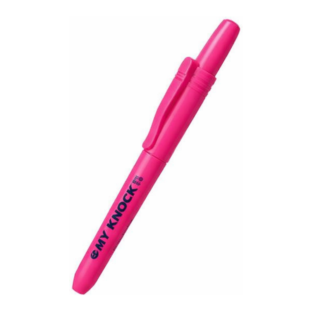OFFICENEX 마이펜 마이노크 형광펜 M 핑크(4mm)