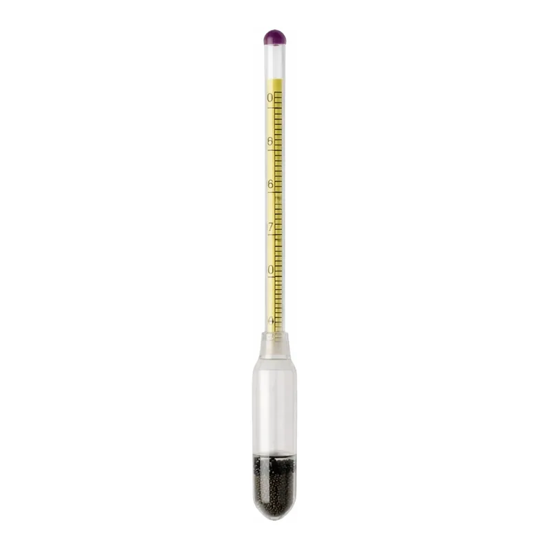 Thermo Fisher Scientific Durac Baume Plastic Plain Form Hydrometers, Range: 9° to 21°