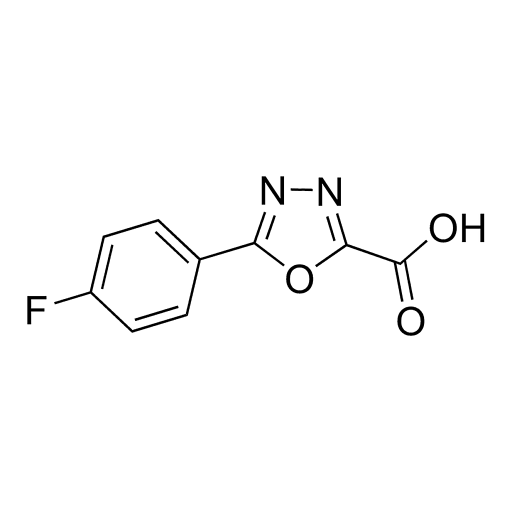 Merck 5-(4-Fluorophenyl)-1,3,4-oxadiazole-2-carboxylic acid