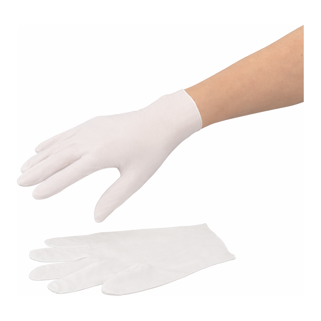 AS ONE SANIFOODS Nitrile Glove Economy (White), 사니푸즈 니트릴 장갑 이코노미 (흰색)