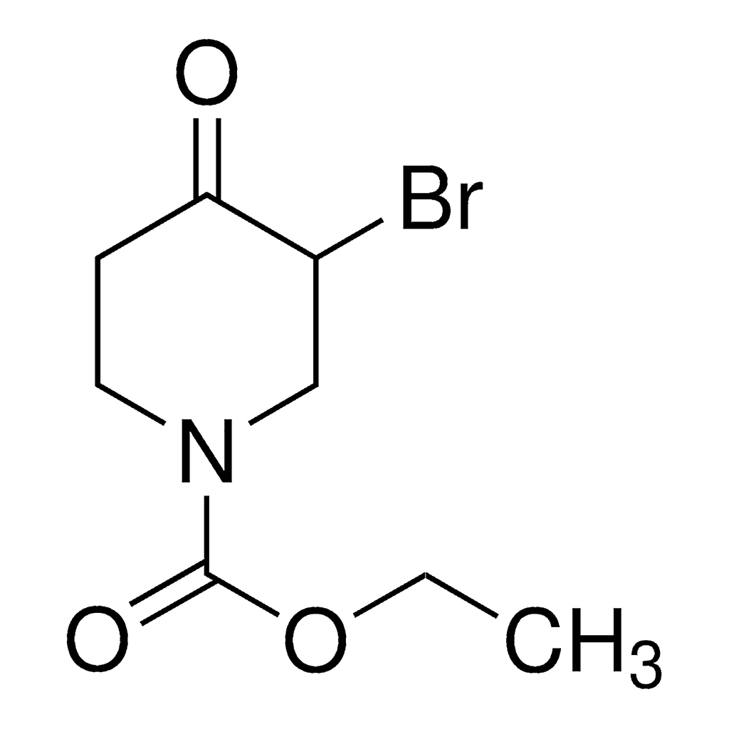 Merck Ethyl 3-bromo-4-oxo-1-piperidinecarboxylate