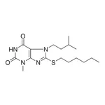 Merck 8-HEXYLSULFANYL-3-METHYL-7-(3- - 1 mg
