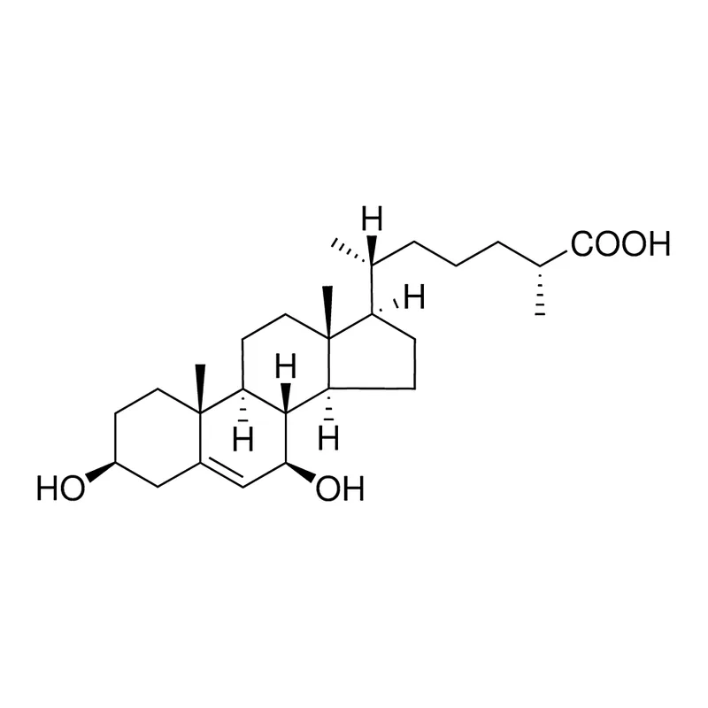 Merck 3beta,7beta-dihydroxy-5-cholestenoic acid