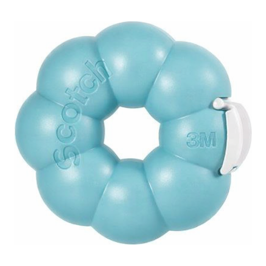 OFFICENEX 3M 매직테이프 링도넛(민트/18mm*16m)(18mmX16m 1개입)