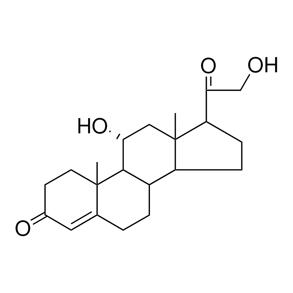 Merck 11-ALPHA,21-DIHYDROXYPREGN-4-E - 1 MG&