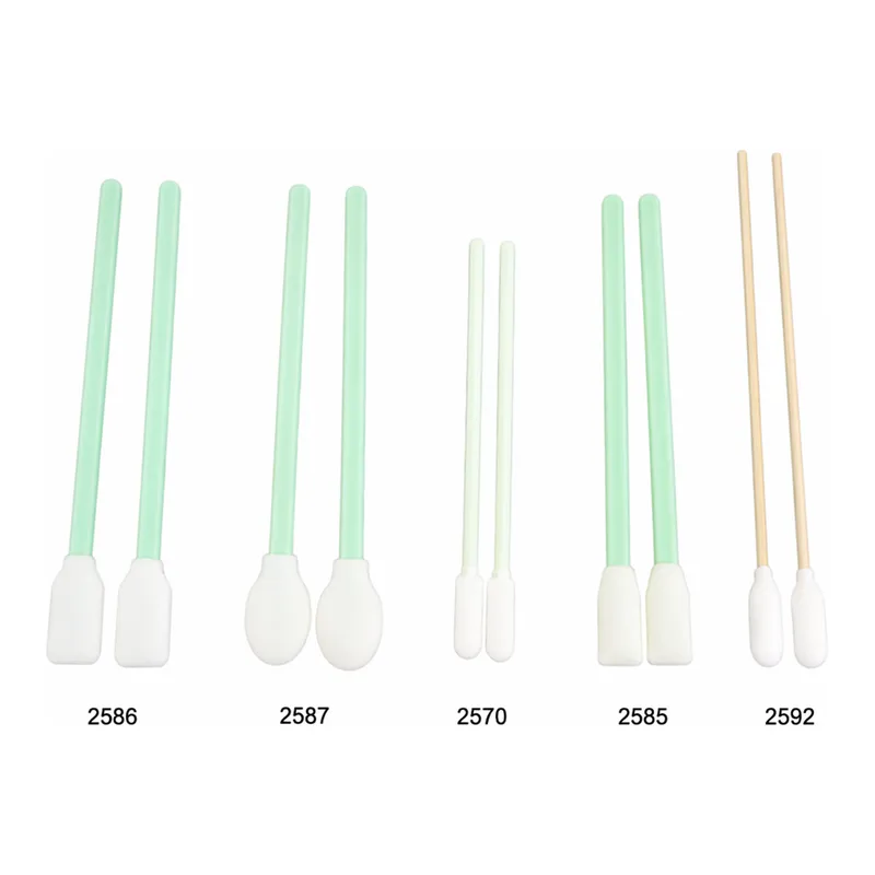AS ONE PU Foam Cleanroom Swab, 우레탄폼 클린룸 면봉