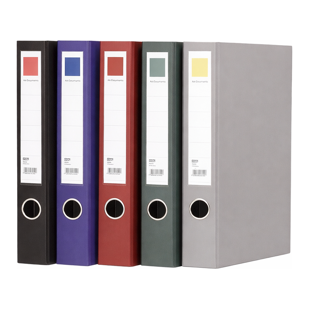 OFFICENEX [P]3공 D링 합지바인더(A4/KD-301/3cm/흑색/리멤버)
