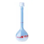 Daihan Science VITLAB A-class Certified PMP Volumetric Flask, Crystal-clean,Quality Traceable,
