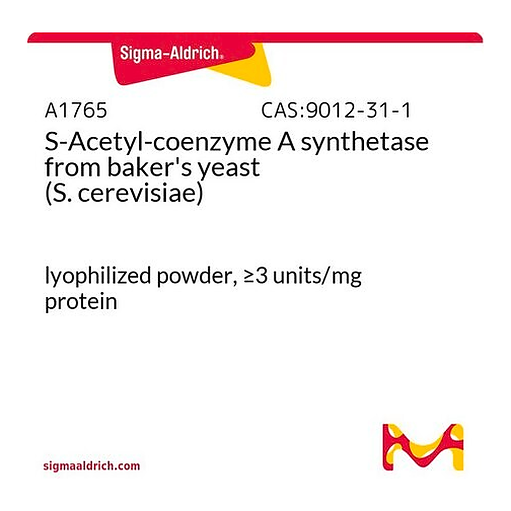 Merck S-Acetyl-coenzyme A synthetase from baker's yeast (S. cerevisiae)
