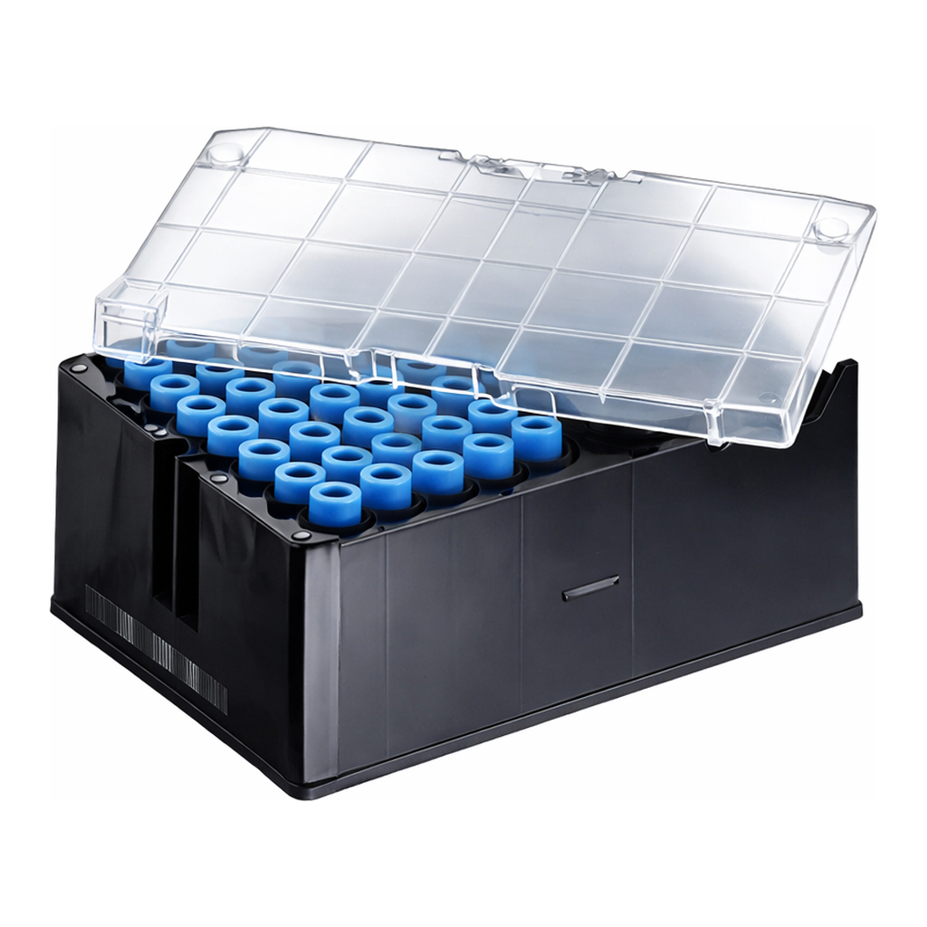 Greiner Bio One CRYO.S BIOBANKING TUBES, 1000 µL, 2D CODES,RACK WITH 96 CAPPED TUBES, WITH SCREW CAP BLUE, 2 RACKS/BAG, 1 MANUAL CAPPING TOOL