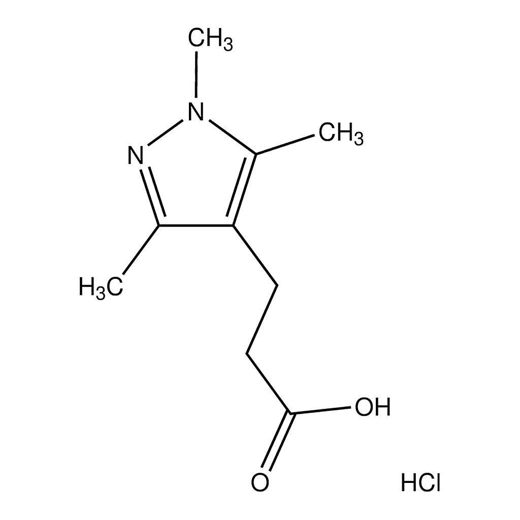 Merck 3-(1,3,5-Trimethyl-1H-pyrazol-4-yl)propanoic acid hydrochloride