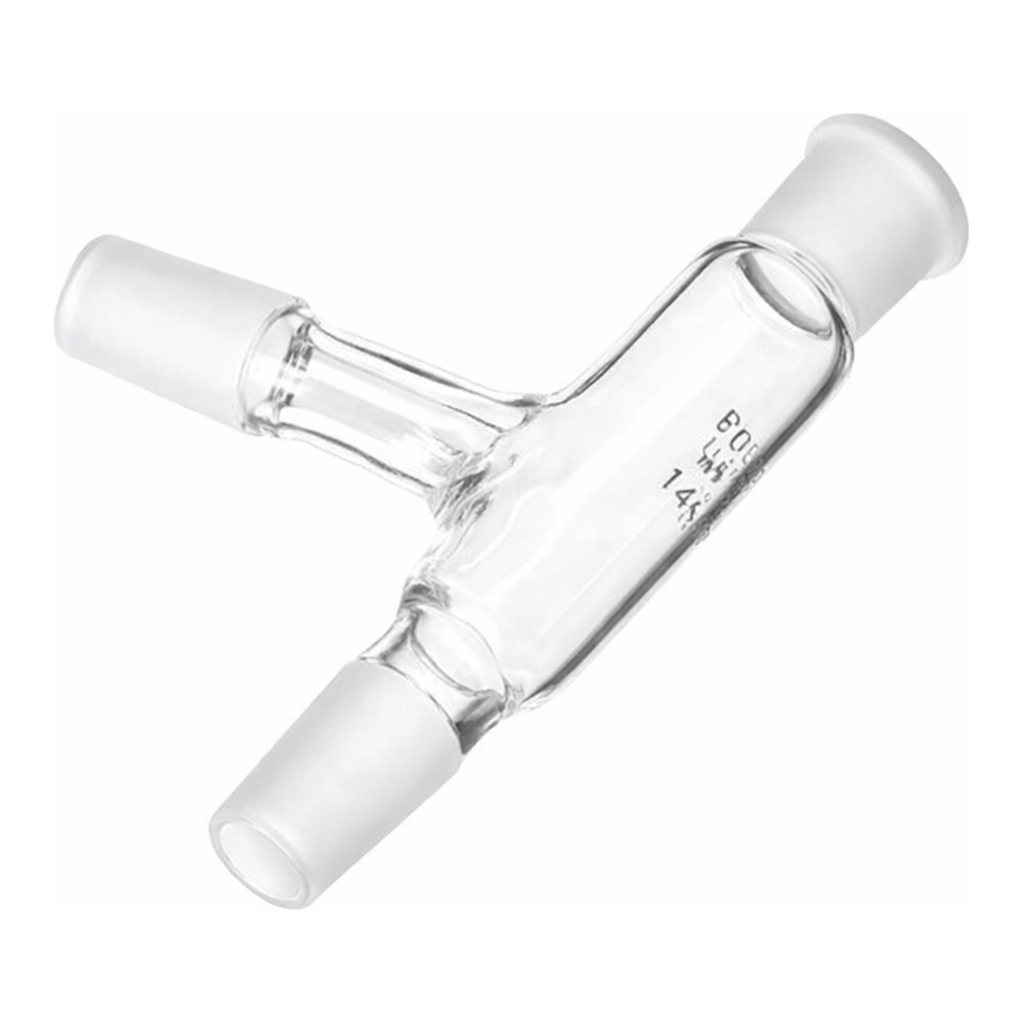 Merck Pyrex(R) connecting three-way adapter, 75 angle