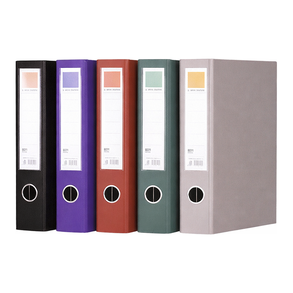 OFFICENEX [P]3공 D링 합지바인더(A4/KD-303/5cm/녹색/리멤버)