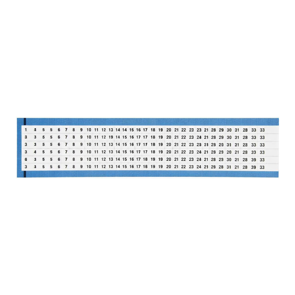 Brady Consecutive Numbers Value Pack Wire Markers