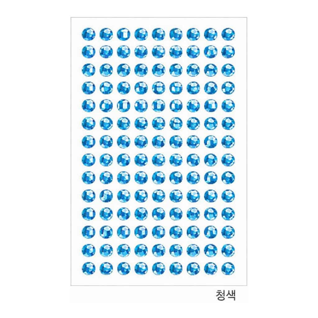 OFFICENEX 홀로그램견출지 20-7003B 청색(∮8 7장)