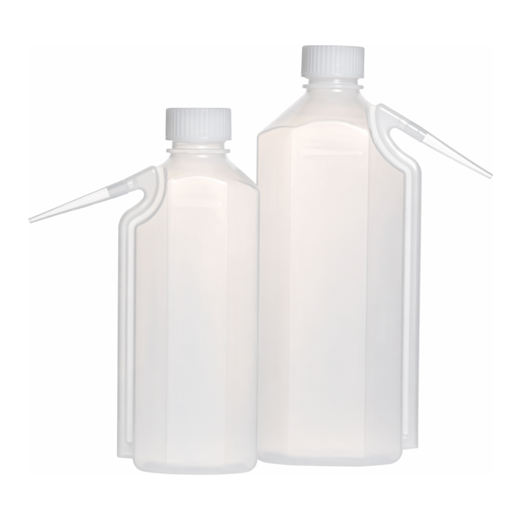 Merck Azlon Wash Bottles with Integral Spout