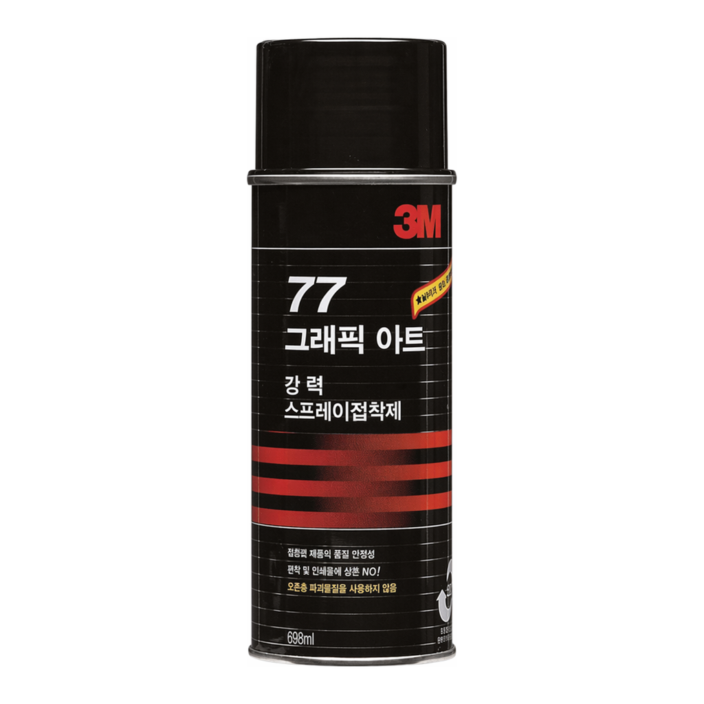 OFFICENEX 3M 스프레이 접착제 77 강력고정용 698ml