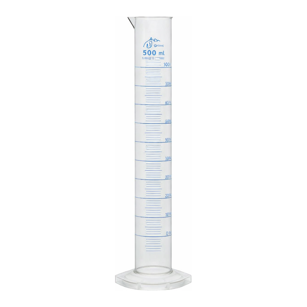 Merck Azlon Hexagonal Base PMP Cylinders with Printed Graduations