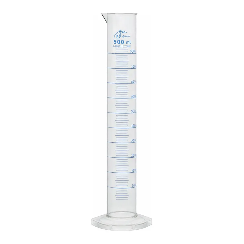 Merck Azlon Hexagonal Base PMP Cylinders with Printed Graduations