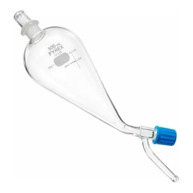 Merck Pyrex(R) Squibb separatory funnel, ST stopper, Rotaflo(R) stopcock