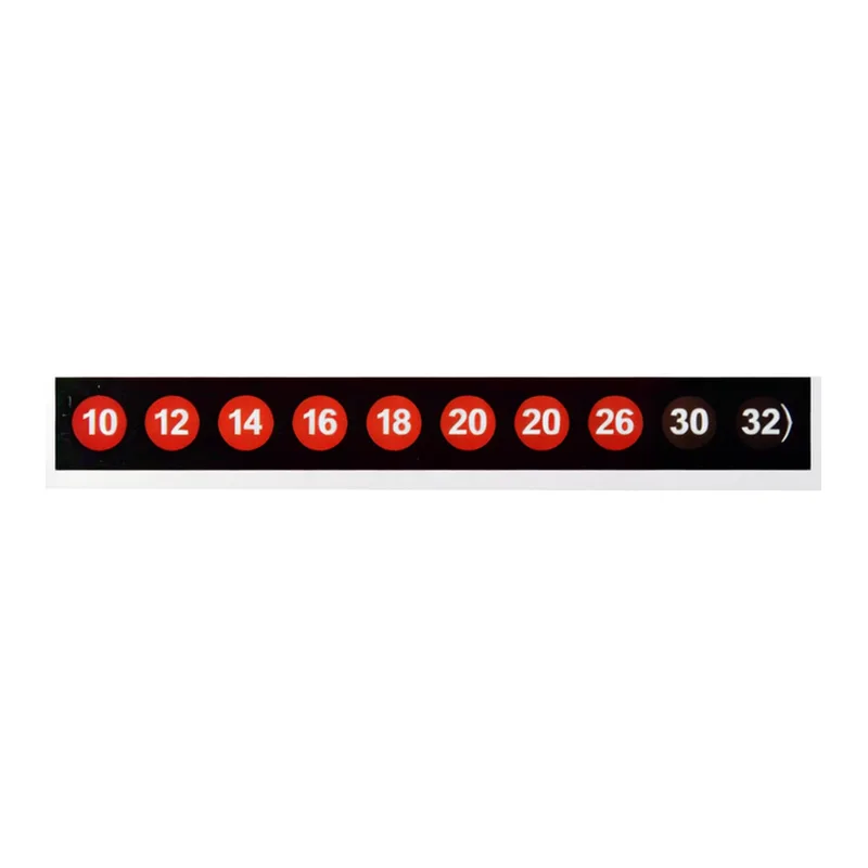Brady Bar Temperature Indicating Label