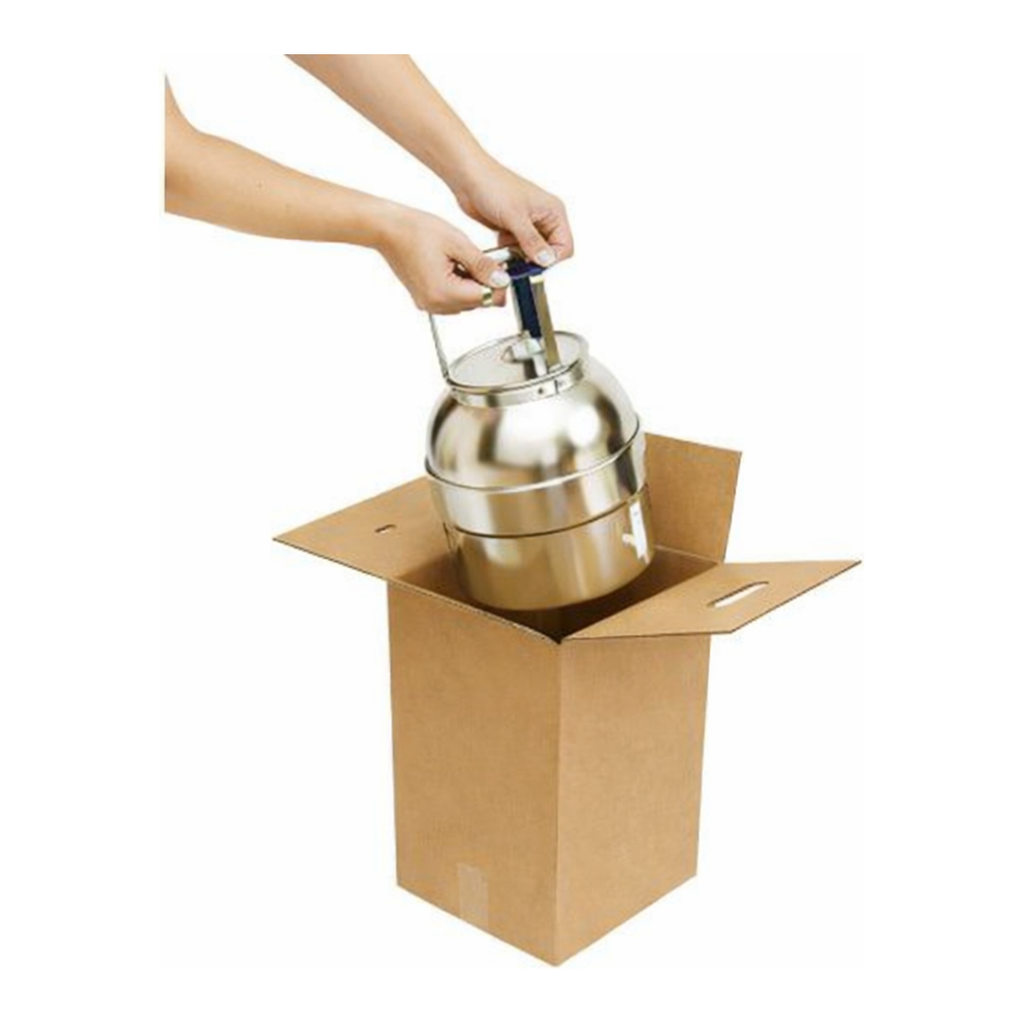 Restek Canister Carrying Box Kit, 4 x 6-Liter Carrying Boxes w/Plastic Handles, 1 x 4pk Shipper