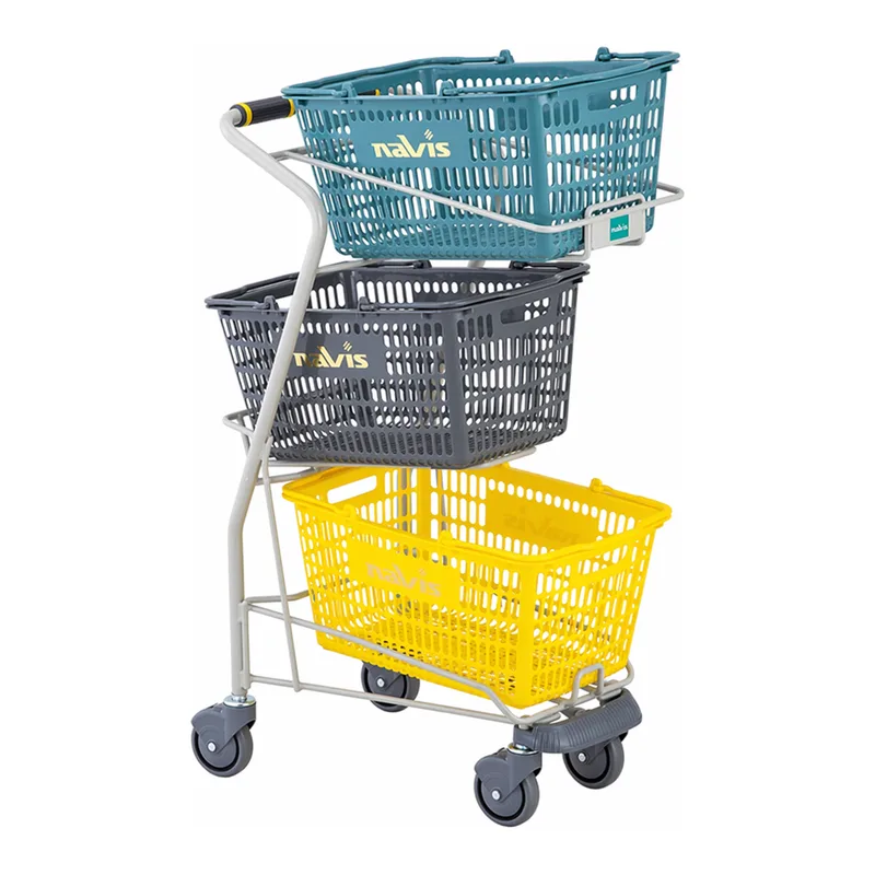 AS ONE 3 Stages Basketcart, 3단 바스켓 카트