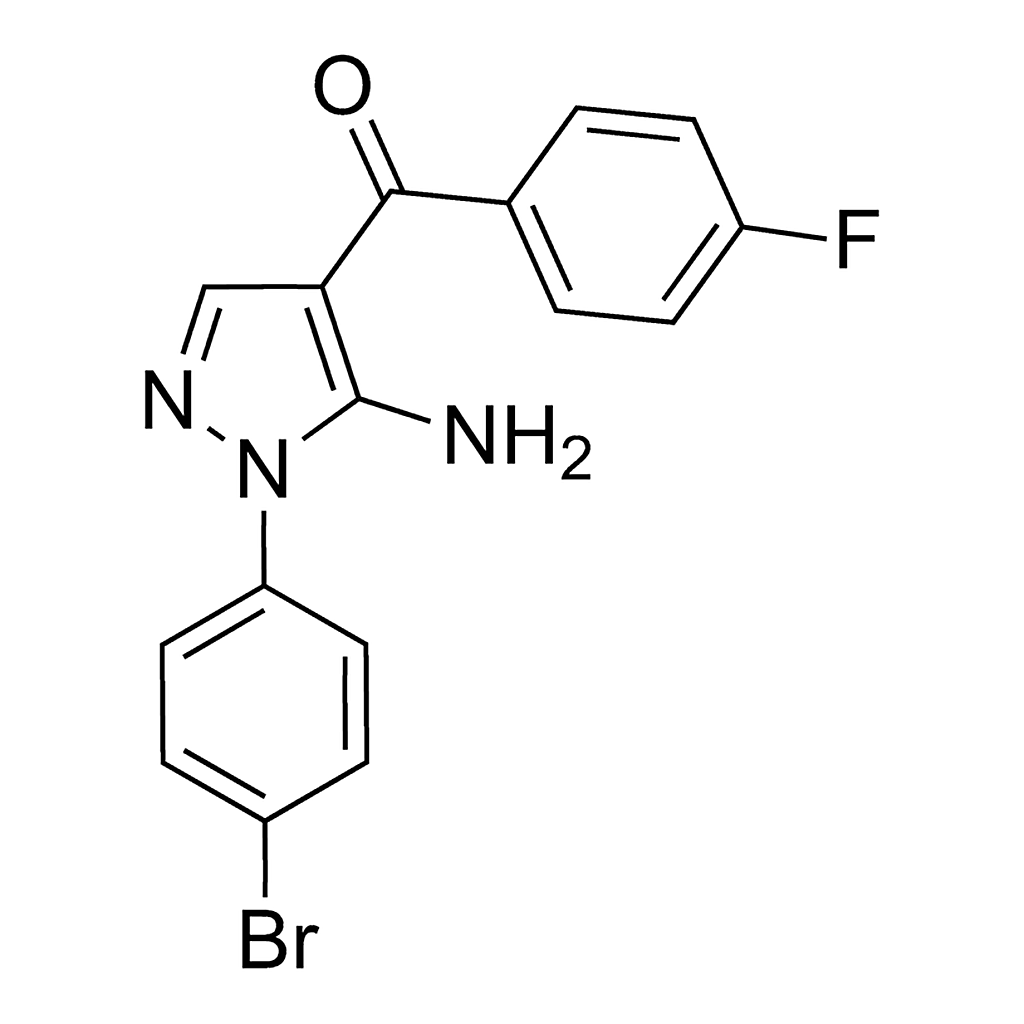 Merck (5-Amino-1-(4-bromophenyl)-1H-pyrazol-4-yl)(4-fluorophenyl)methanone