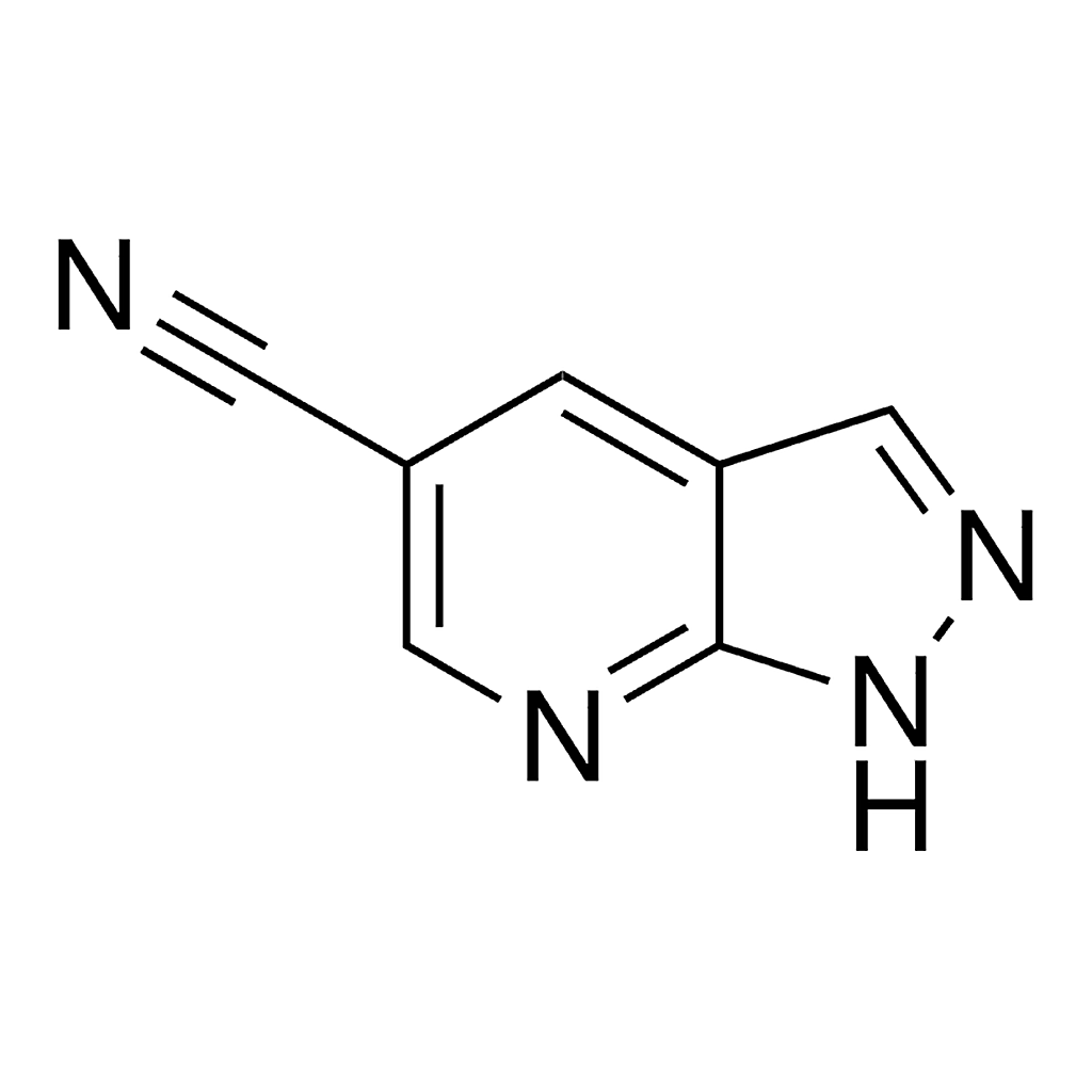Merck 1H-Pyrazolo[3,4-b]pyridine-5-carbonitrile