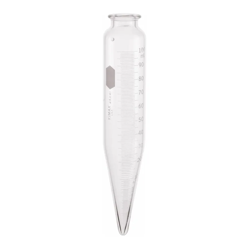 Thermo Fisher Scientific Kimble KIMAX 100mL 8 in. Oil and Weathering (End Point Index) Centrifuge Tubes