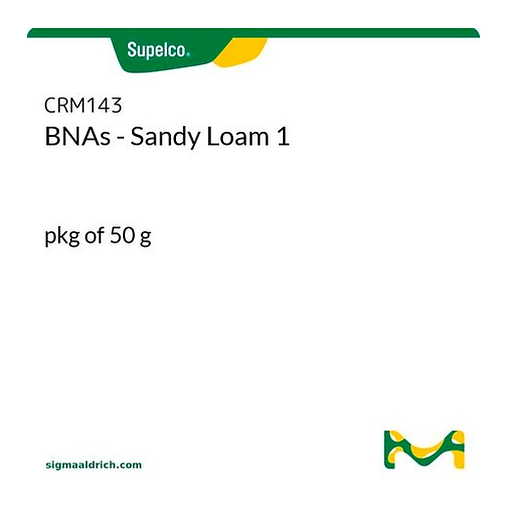 Merck BNAs - Sandy Loam 1