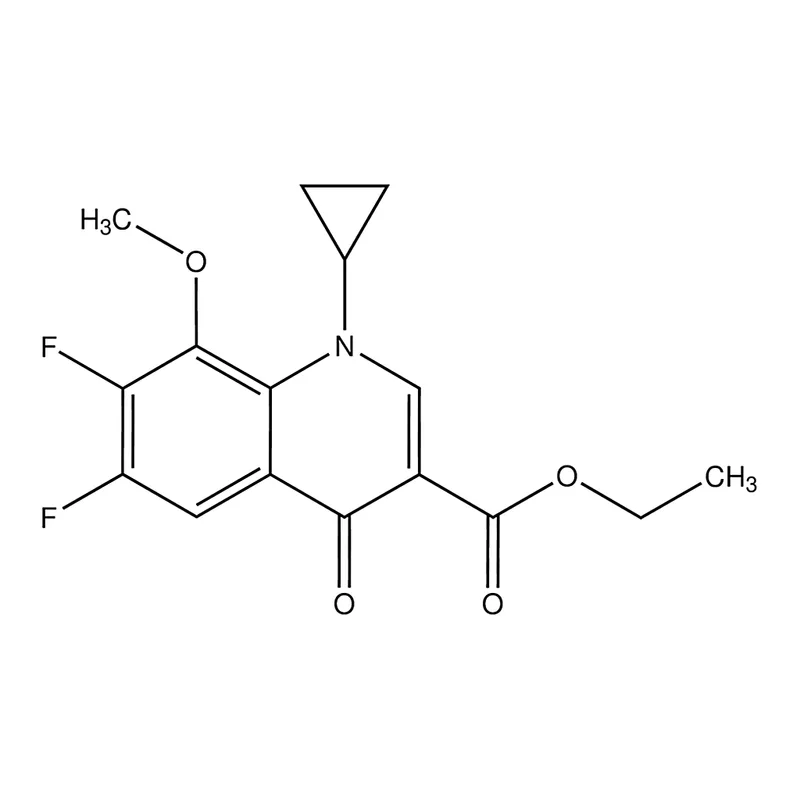 Merck Ethyl 1-cyclopropyl-6,7-difluoro-8-methoxy-4-oxo-1,4-dihydroquinoline-3-carboxylate