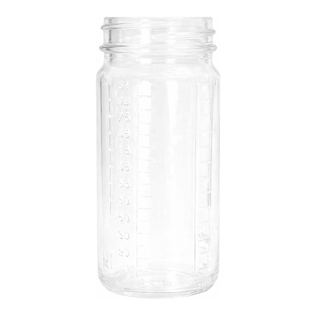 Graduated Glass Bottle Beakers without Cap