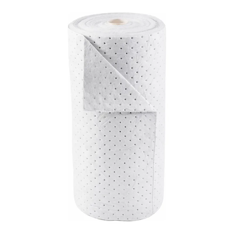 Oil Only White Absorbent Rolls