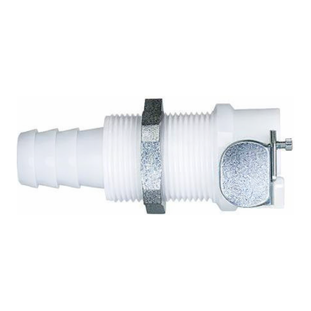Panel-Mount Hose Barb Bodies