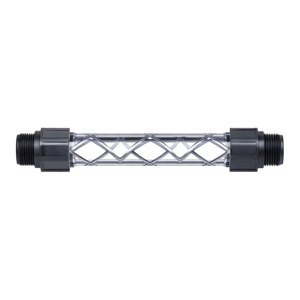 Koflo Clear PVC Schedule 40 Pipe In-Line Static Mixers