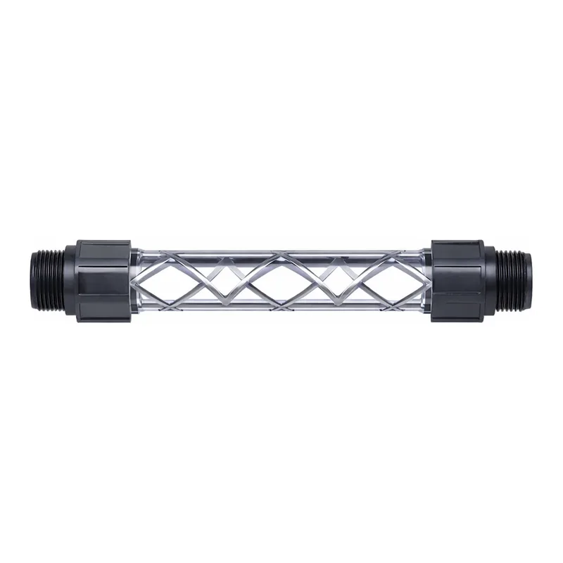Koflo Clear PVC Schedule 40 Pipe In-Line Static Mixers