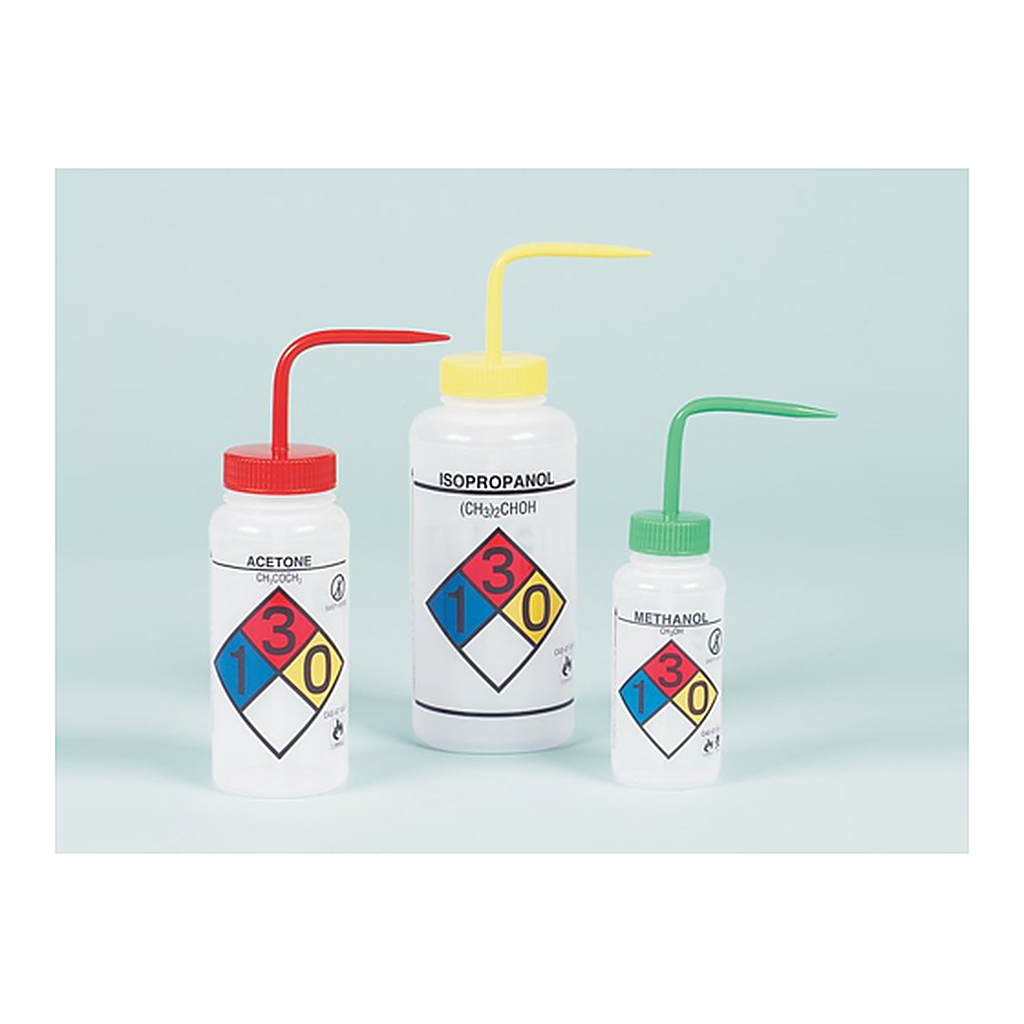 Fisherbrand™ Safety-Labeled Right-to-Know Wash Bottles