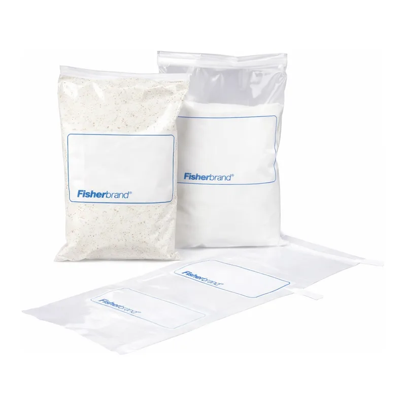 Sterile Sampling Bags with Flat-Wire Closures