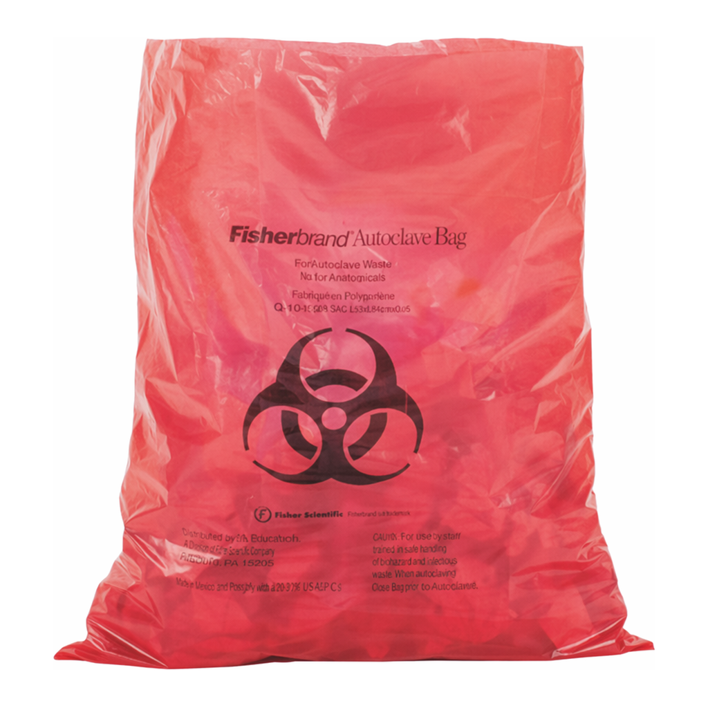 Dual Tested Autoclave Biohazard Bags