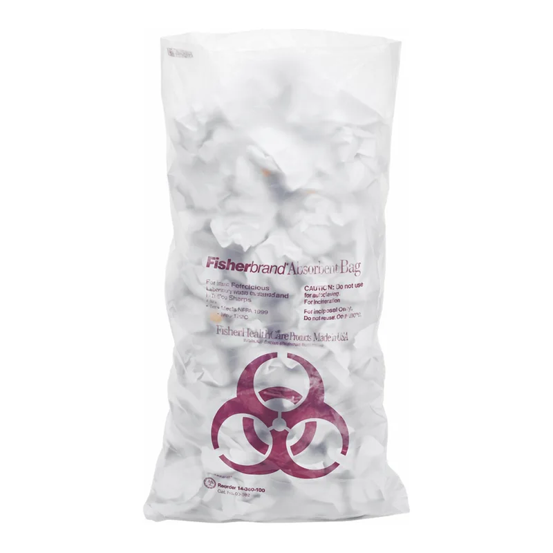 Polyethylene Biohazard Autoclave Bags without Sterilization Indicator