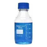 Fisherbrand™ Reusable Glass Media Bottles with Cap